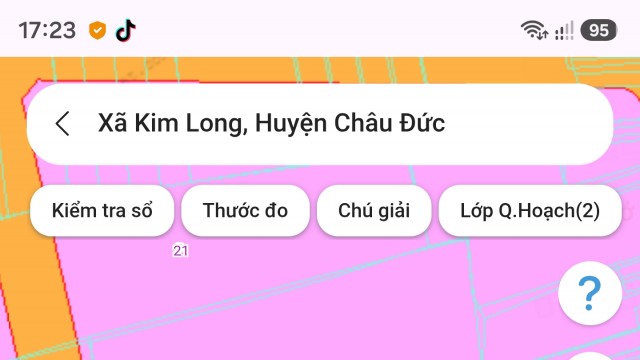 Khu dân cư kim long, cách quốc lộ 150m , 20x45, có 60m2 thổ cư